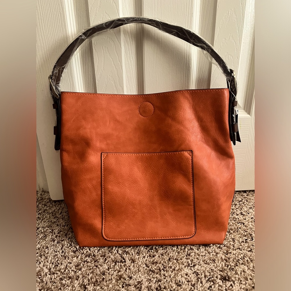 Joy Susan Vegan Leather Classic 2 In 1 Hobo Bag Purse